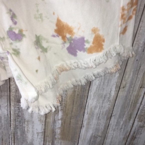 Wild Fable Highest Rise Button Front White Shorts - Picture 6 of 9